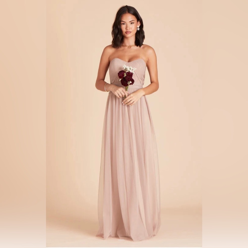 NWT Birdy Grey Christina Convertible‎ Dress Size Small in Sandy Mauve